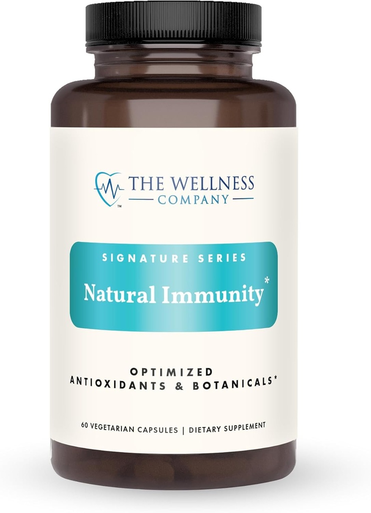 Natural Immunity - Botanical Immune Boost, Targeted Nutrients, T-Cell Support - Oregano, Reishi, Zinc, Vitamin C, Quercetin | 60ct (1 Month Supply)