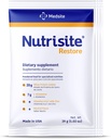 傷の治癒サポートのためのNutrisite Restoreの粉、Wheyの隔離蛋白質、L-グルタミン、ビタミンA、C、および亜鉛-グルテンフリーのグルテンおよびSacarose (1のサービング) 1.02 Oz