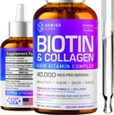 容易な吸収のためのBiotin及びコラーゲンの低下-毛の成長の液体の補足-健康な皮及び釘-Unisex