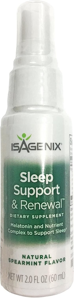 Isagenixの睡眠サポート及び更新 - 自然なSpearmintの味