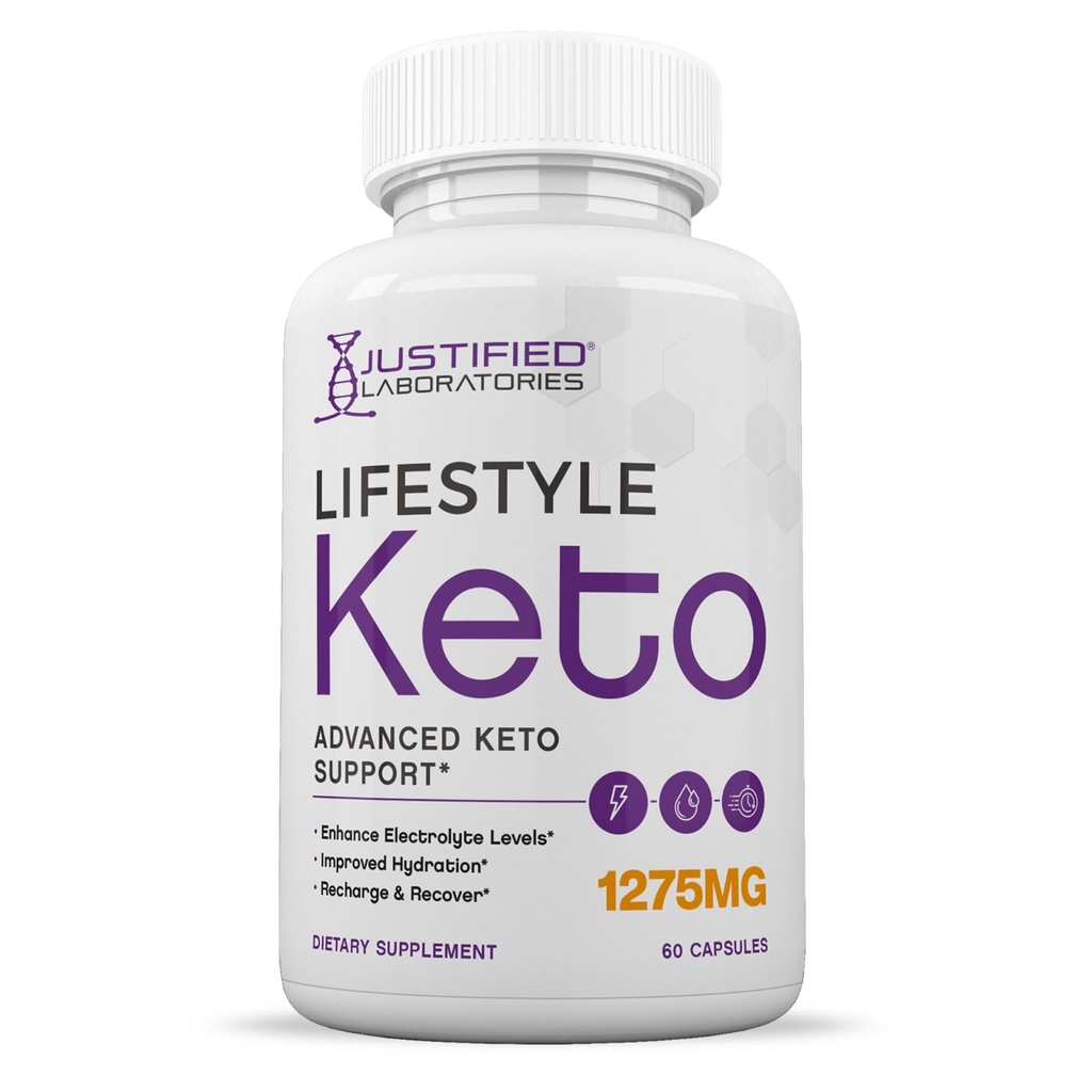 ライフスタイルKeto Pills 1275MG新&改良式は、Apple Cider Vinegarエクストラバージンオリーブオイルパウダーグリーンティーリーフ60カプセルが含まれています