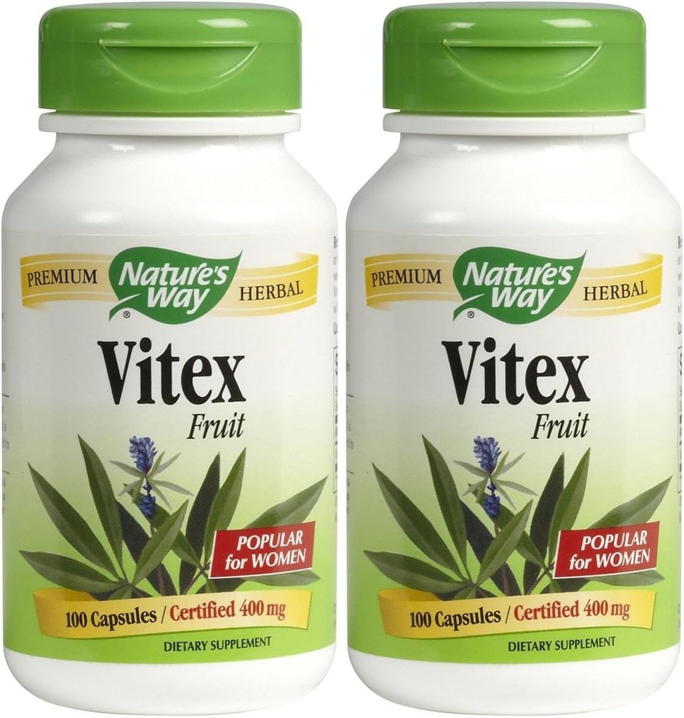 Nature's Way Vitex(Chaste Tree)キャップ、2 pk