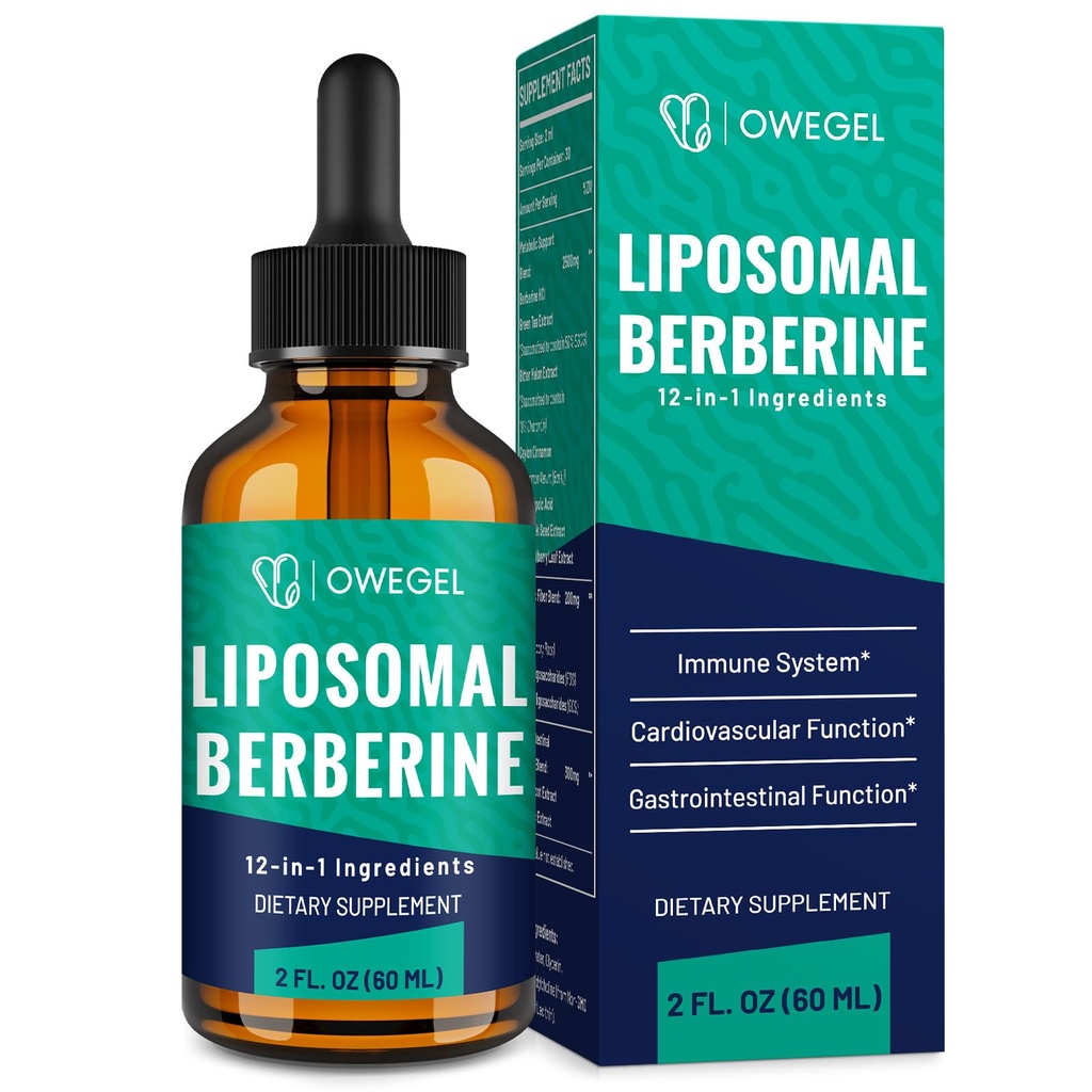 セイロン・シナモンとBerberine HCLの補足 - 高吸収性のLiposomal Berberineの液体は1つの自然な原料の3000mg- 12を- AMPKの活発化装置- 2 Fl Ozを落とします