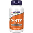 NOWフーズサプリメント、5-HTP(5-ヒドロキシトリプトファン)100mg、Neurotransmitterサポート*、60ベジカプセル