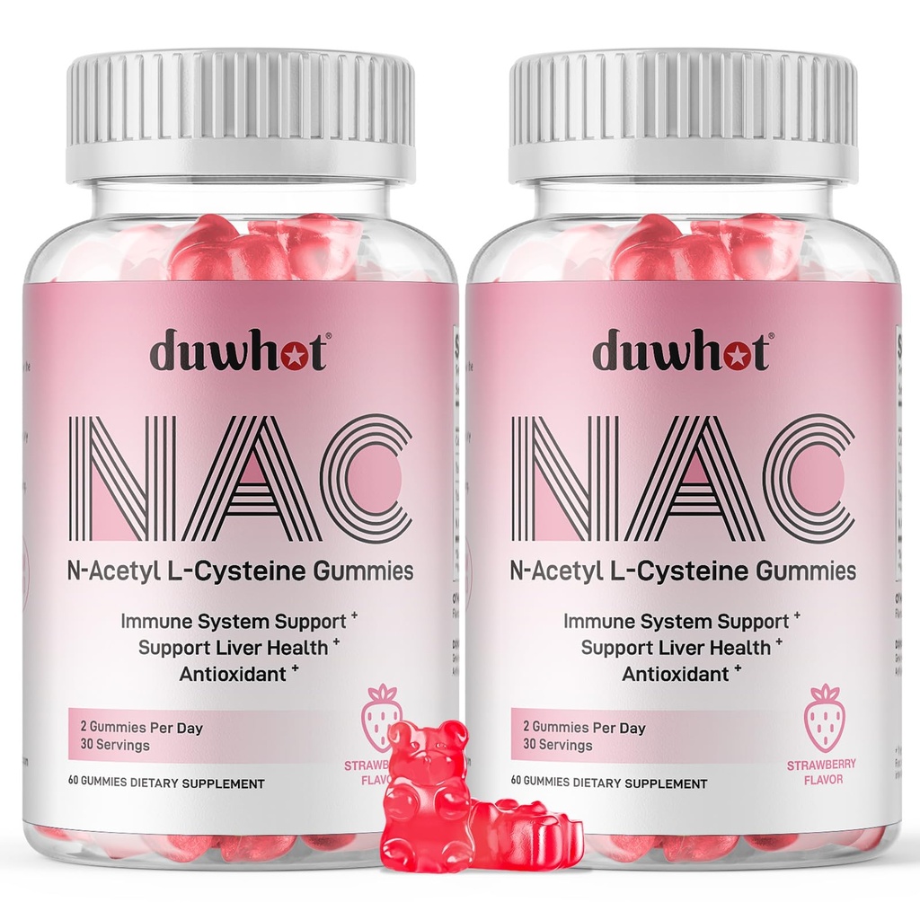 NACグミー600mg、Nのアセチル Cysteineは酸化防止剤及び免疫サポート、肺及び肝臓の健康、自然ないちごの味、120ctのためにChewable NACを補います