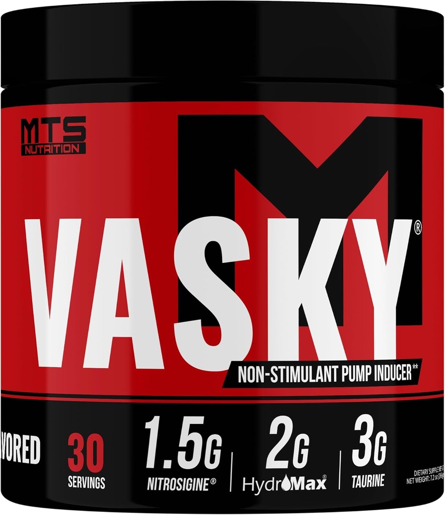 MTS栄養Vasky非興奮剤ポンプインデューサー - 筋肉飽和プレワークアウト - 30サービング