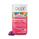 OLLY の超強さのプレナタールの Multivitamin の Softgels、サポート健康な成長、頭脳の開発、鉄、葉酸、DHA、ビタミン C、E、30 日の供給-60 の計算