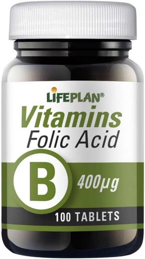 ライフプランの葉酸400Mcg 100のタブレット