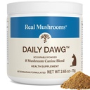 実質のきのこ 全犬の健康 - ライオンのマネ、コルディセプ、トルコの尾、Reishi、犬の全体的な健康のための椎茸のブレンド - 2.65 ozの粉の補足
