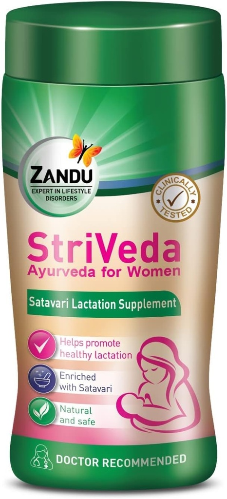 BHM StriVeda Satavari 乳製品、210 g、医師の推奨、自然と安全を増加させる乳製品