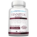 承認された科学 Tinnitol - Tinnitusサポートサプリメント - 耳の消去リング - ブーストインナーイヤーヘルス - 60カプセル - 米国製