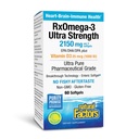 自然な要因 RxOmega-3 の超強さ-頭脳及び中心の健康サポートのための食事療法の補足-EPA の目の健康の補足及び DHA - Omega-3 の脂肪酸と補足- 60 の Softgels (30 のサービング)