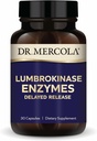 Mercola Lumbrokinase Enzymes博士 - 遅延リリース式 - 心血管&エネルギーサポートのための栄養補助食品 - 非GMO、グルテンフリー&大豆フリー - 30カプセル(30サービング)