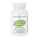 ゼリカレグルコサミンHCl 500mg、コンドロイチン硫酸400mg、ナトリウム35mgサプリメントカプセル - 共同モビリティをサポートし、軟骨の健康と柔軟性を促進し、60カウント(1パック)