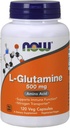 NOWの食糧Lグルタミン500mg - 120のct (2のパック)