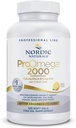 Nordic Naturals ProOmega 2000、レモンフレーバー - 120 ソフトジェル - 2150 mg Omega-3 - 超高周波魚油 - EPA&DHA - 脳、目、心、免疫の健康を促進 - 非GMO - 60 サービング