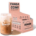 Renude Chagaccino - チャガマッシュルームパウダー、アダプトゲン、自然エネルギーと免疫サポート、ビーガン、ケト、ゼロカロリーキノコブレンドパウダー - 10サービング