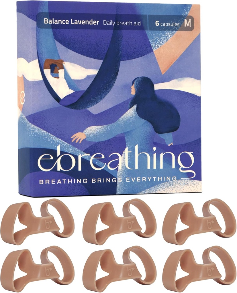 鼻の呼吸(バランスラベンダー)の改善のための柔らかい鼻のディレータ - 鼻のDecongestant、バランスラベンダーの鼻のディレータ - 他の鼻のディレータ(小)よりも快適