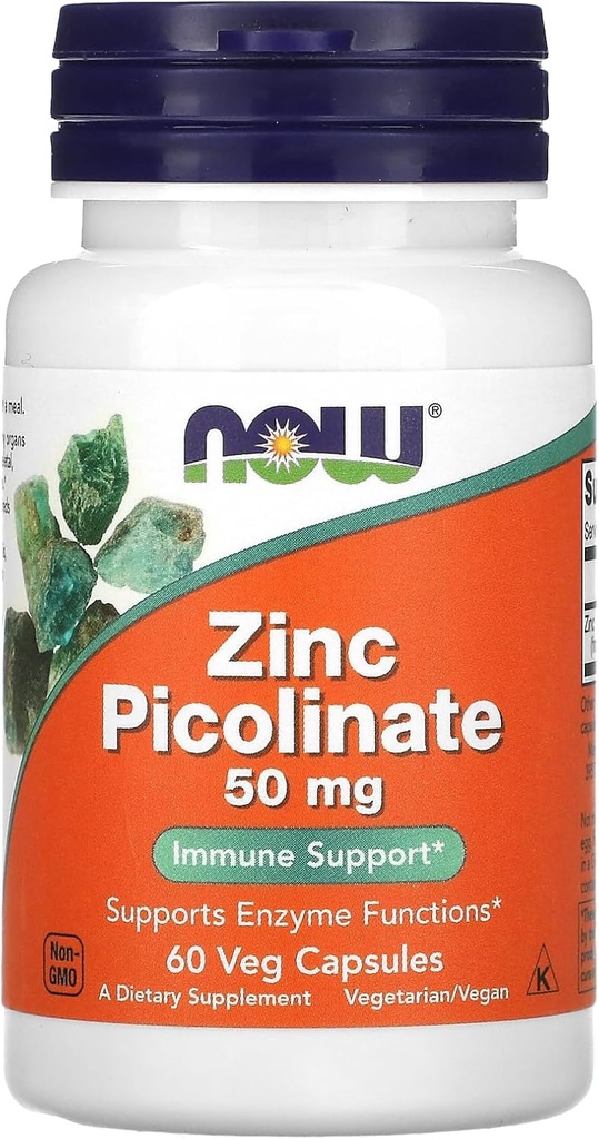 今食糧亜鉛ピコリン酸塩50mg 60のカプセル