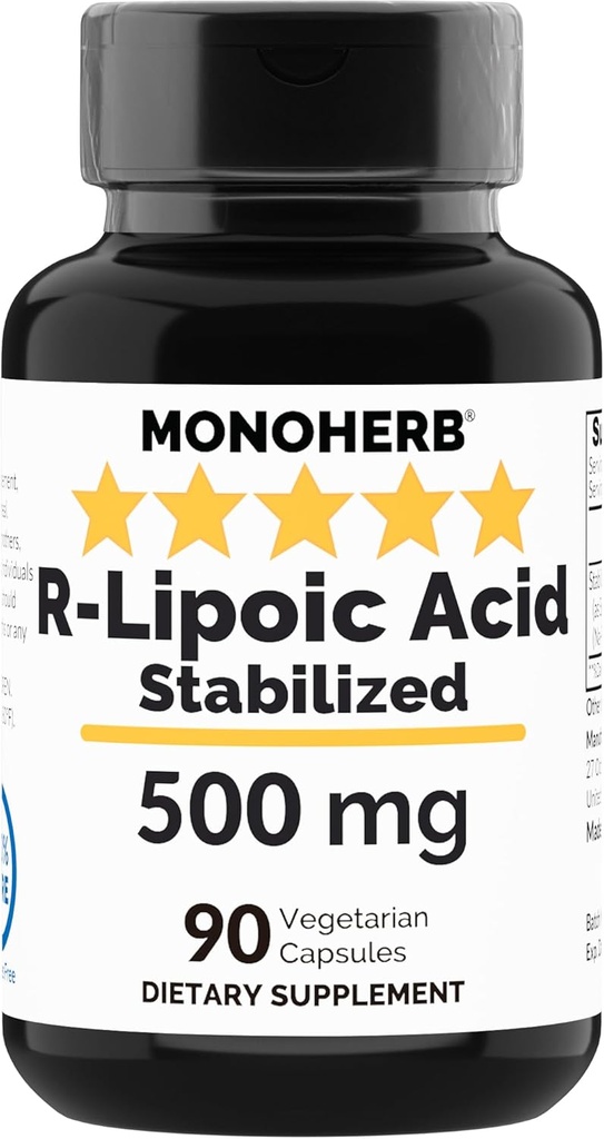 R-リポ酸 500 mg - 90 ベジッドカプセル - 安定Rアルファリポ酸