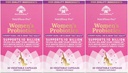 女性のための Nutricelebrity のプロバイオティクス 10 の鋼片 CFU 6 の緊張、Digestive、Vaginal&Immune の健康、PH のバランス及びフェミニンの健康、Period 苦痛、BV の救助、クランベリーのエキス+ 3 のパック