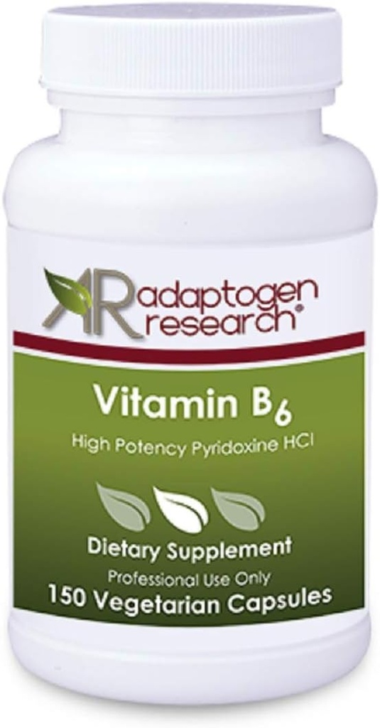 Vitamin B6 | High Potency Pyridoxine HCL | B-6-250 mg | Supports Energy Production, Metabolism and Normal Nervous System Function*| 150 Vegetarian Capsules