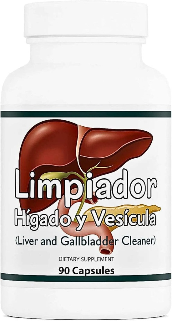 Limpiador Hígado y Vesícula, 肝臓サポート, ミルクのこの抽出物, 90 カプセル