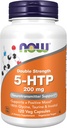 NOWの補足、5-HTP (5ヒドロキシトリプトファン) 200のmgの二重強さ、Neurotransmitterサポート*、120のベジのカプセル