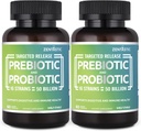Zentastic Probiotics & Prebiotics Supplement - 50 Billion CFU - for Men & Women’s Immune & Digestive Health - 16 Strains - Shelf Stable - 120 Delayed Release Veggie Capsules