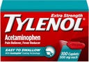 Tylenolの余分強さはAcetaminophen、痛みのReliever及びレバーの減力剤をSwallowに容易 Gentleglideの技術、500のmgの余分強さのアセトアミノフェン、100のctの大人のためのカプレットに塗りました