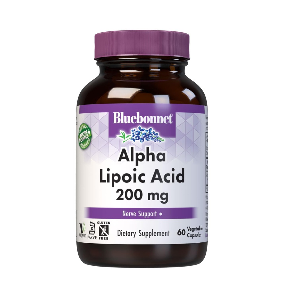 BLUEBONNET NUTRITION ALPHA LIPOIC ACID 200のmg