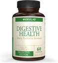 消化管の健康の補足、カプセルごとの毎日のプロバイオティック7の鋼片CFU、Lactobacillus GGを含む5の精巣の緊張。腸および免疫の健康を支えて下さい。 60カプセル