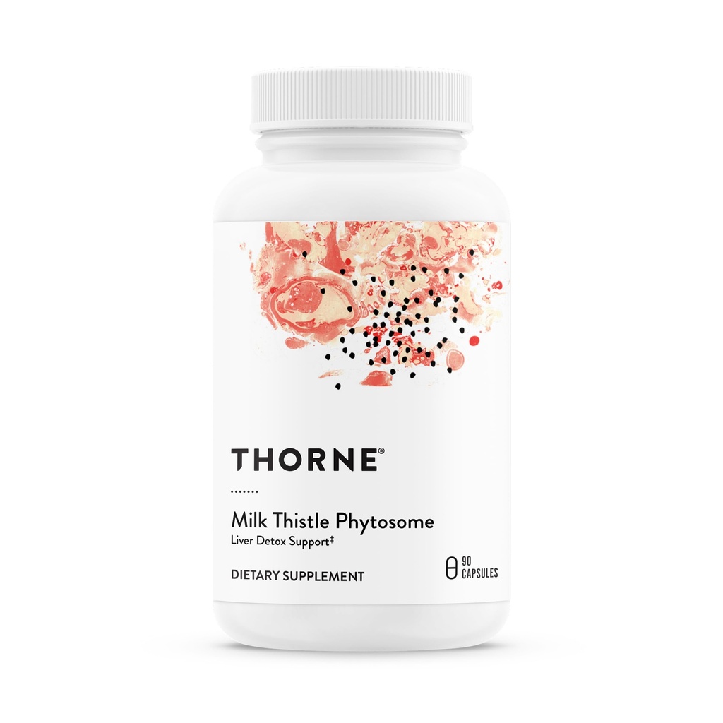 THORNE - Siliphos - 抗酸化剤と肝臓のサポートのための植物エキスコンプレックス* - 90カプセル