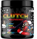 Sender Brand Clutch Turbo - High-Stim Pre-Workout Powerhouse with Beta Alanine, Taurine, Nitrosigine, Tyrosine, Caffeine, Bitter Orange, and Alpha Yohimbine for Intense Workouts