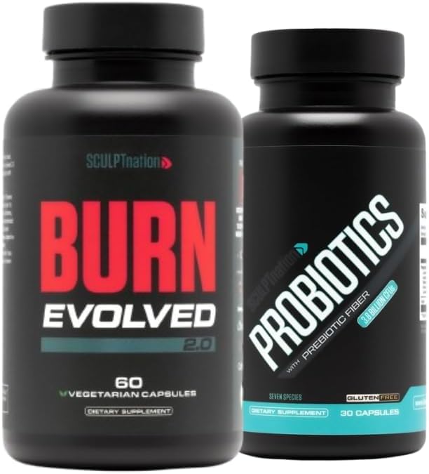 VシュレッドバーンEvolved 2.0とプレミアムプロバイオティクスバンドルによるSculpt Nation