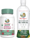 女性向けMaryRuthのMultivitamin Gummies(チェリー&ラズベリー)&Liquid Nighttime Multimineral(パイナップル) | クリーンラベルプロジェクト Verified® | ヴィーガン | 美容・就寝ルーチン・健康全般