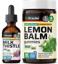 BIO KRAUTER ミルク アザミ 2 Fl. Oz. & Lemon Balm 60 Gummies