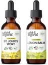 ワイルド&オーガニックセントジョンズワートチンチャー2 fl oz&レモンバームチンチャー2 fl oz