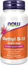 NOWの食糧は、メチルB-12 5000mcg、Methylcobalamin、Hypoallergenic、90のベジのカプセルを補います