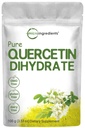 純粋なケルセチンのDihydrateの粉、サービングごとのケルセチン500mg、100グラム、ほとんどのBioavailableの等級および注入口は、強力な酸化防止エネルギー、免疫システム、GMOおよびビーガンを支えます