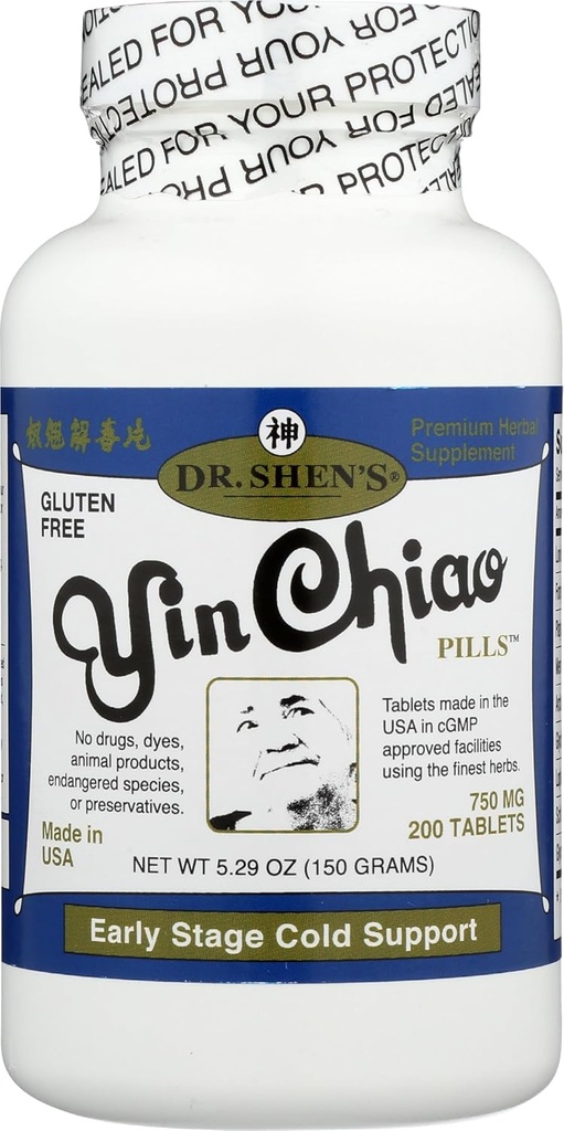 DR SHENS Yin Chiao 750 Mg、200 CT