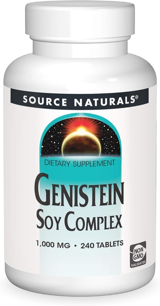 Source Naturals Genistein Soy Complex 1000 mg - 240 Tablets