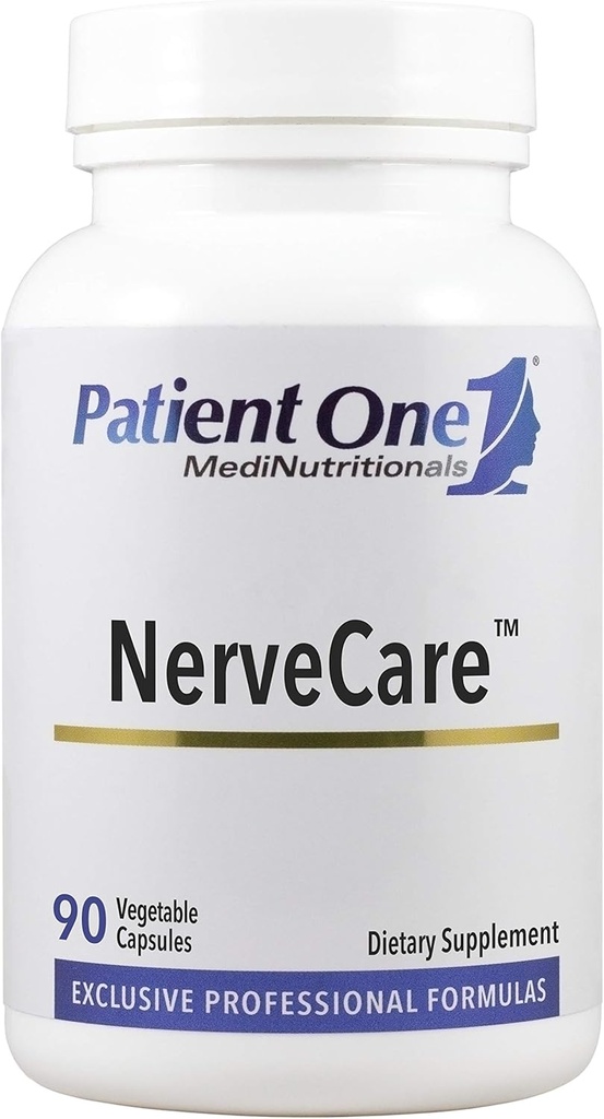 患者様 1 の NerveCare | アルファリポ酸、ビタミン B12、ALC および Benfotiamine とのサポートへの補足 | 90 カプセル