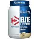 Dymatize エリート 100% の粘着性がある蛋白質の粉、L ロイシン、最適筋肉回復、グルメ バニラ、32 Oz のための速い吸収及び速い消化