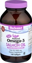 Omega-3 (サーモンオイル) 180 ソフトゲル, 1000 mg - Bluebonnet