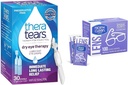 TheraTearsドライアイセラピー潤滑剤アイドロップ、保存料無料、30バイアル&ニース「Nクリーンスマッジガードレンズクリーニングワイプ、100ワイプ