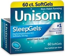 Unisom SleepGels、Diphenhydramine HCl 50のmg、60の計算