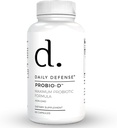 プロバイオティック免疫サポートサプリメント - 便秘とガスを持つ男性のための毎日のプロバイオティクス - 女性のための消化とブロッキングサプリメント&プロバイオティクス - 60カプセル、PROBIO-D