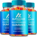 AlphaMax グミー、AlphaMaxグミー、AlphaMax Hemp Gummy、AlphaMaxグミー レビュー(3パック)