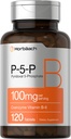 ホアバハチP5P活性ビタミンB6 100mg | 120錠 | ベジタリアン・サプリメント | GMO・グルテンフリー | ピリドキサール 5 リン酸塩 | 補酵素B6